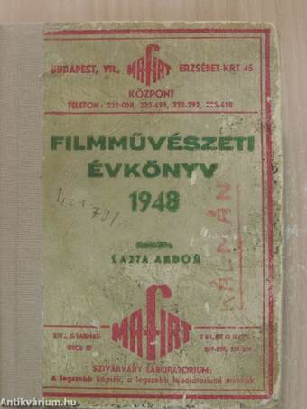 Filmművészeti évkönyv 1948