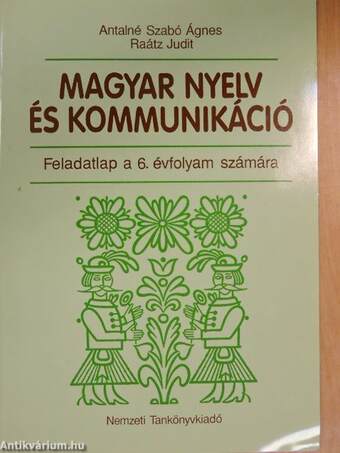 Magyar nyelv és kommunikáció - Feladatlap a 6. évfolyam számára