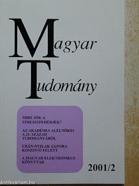 Magyar Tudomány 2001. február