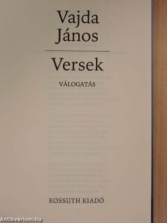 Vajda János