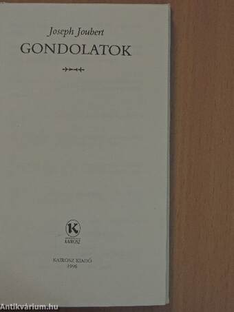 Gondolatok