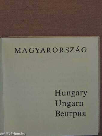 Magyarország (minikönyv)