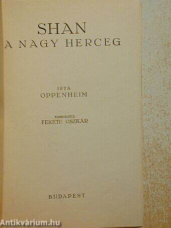 Shan a nagy herceg