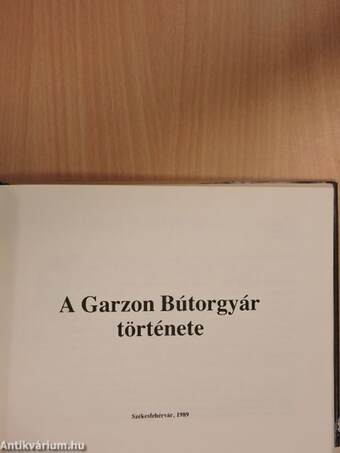 A Garzon Bútorgyár története