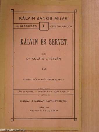 Kálvin és Servet