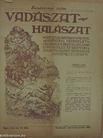 Vadászat-Halászat 1937. december 20.