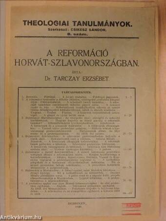 A reformáció Horvát-Szlavonországban