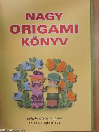 Nagy origami könyv