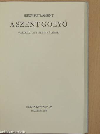 A szent golyó