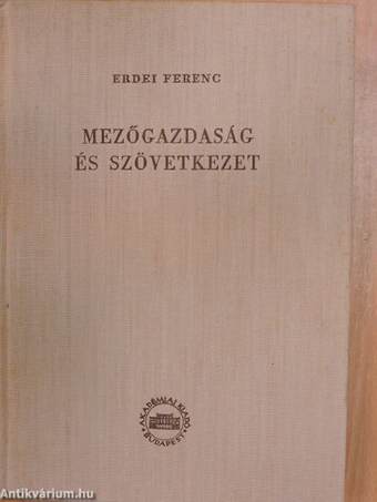 Mezőgazdaság és szövetkezet