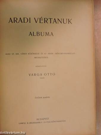 Aradi Vértanuk Albuma