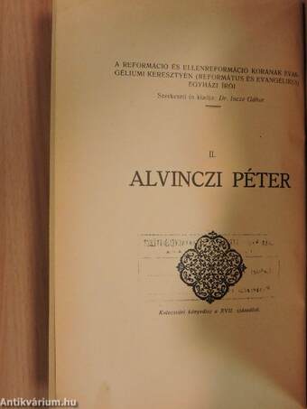 Alvinczi Péter