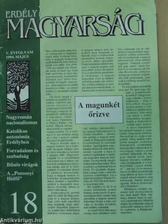 Erdélyi Magyarság 1994. május