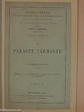 A paraszt vármegye