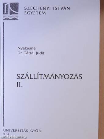 Szállítmányozás II.