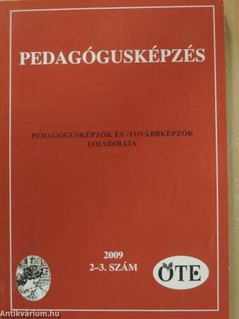 Pedagógusképzés 2009/2-3.