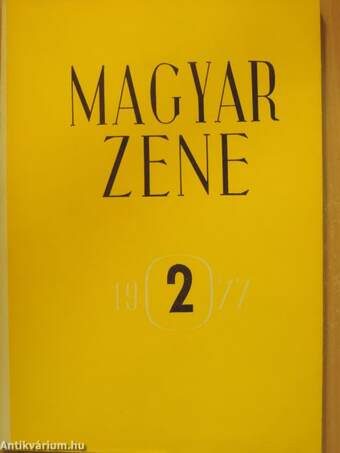 Magyar Zene 1977/2.