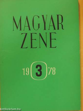 Magyar Zene 1978/3.