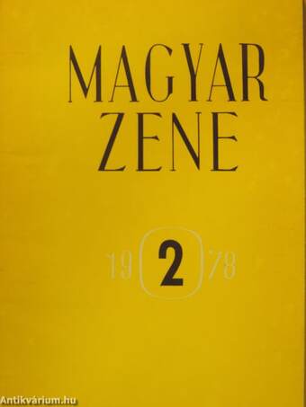 Magyar Zene 1978/2.
