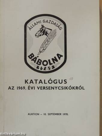 Katalógus az 1969. évi versenycsikókról