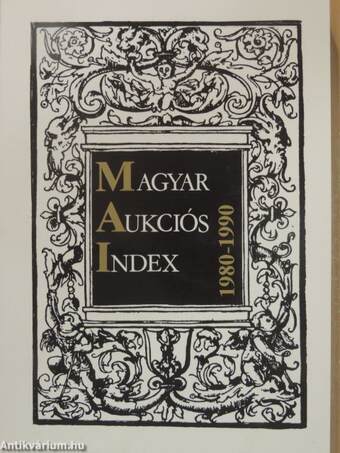 Magyar Aukciós Index 1980-1990.