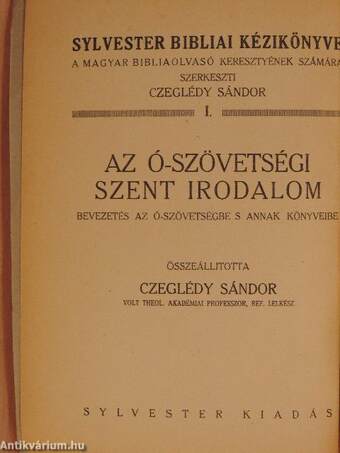 Az Ó-Szövetségi szent irodalom