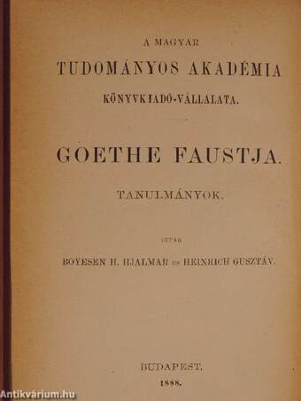 Goethe Faustja