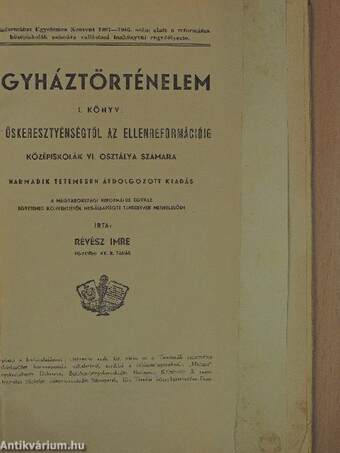 Egyháztörténelem I-II.