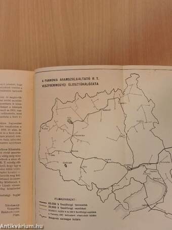 Veszprém vármegye egységes villamosításának története
