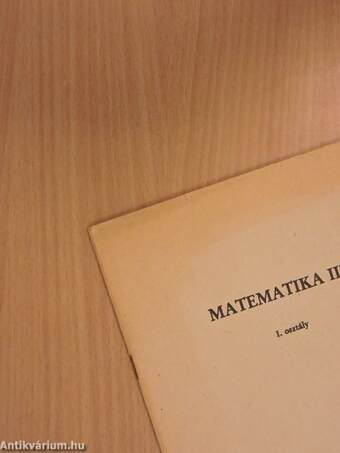 Matematika III.