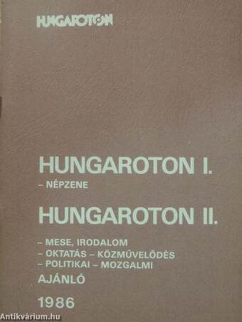 Hungaroton I-II.