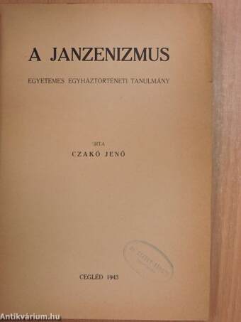 A janzenizmus