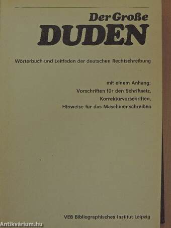 Der Große Duden