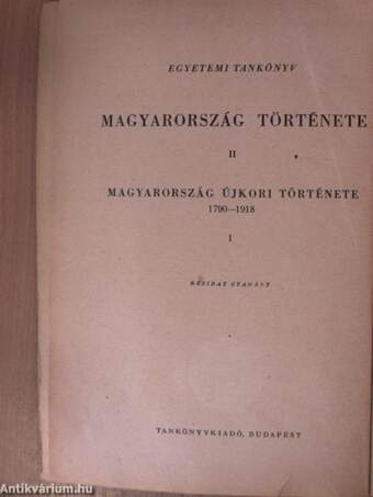 Magyarország története II/1.