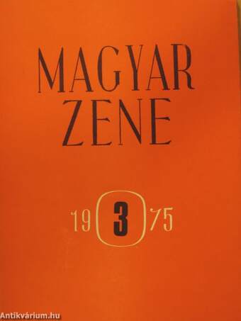Magyar Zene 1975/3.