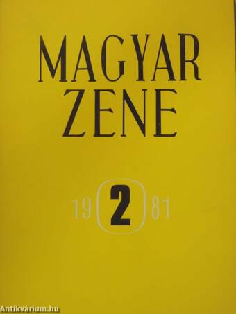 Magyar Zene 1981/2.