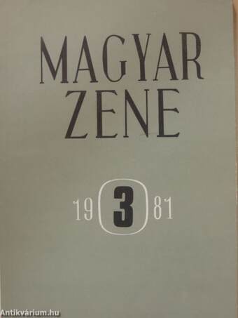 Magyar Zene 1981/3.