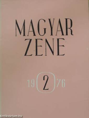 Magyar Zene 1976/2.