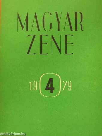 Magyar Zene 1979/4.