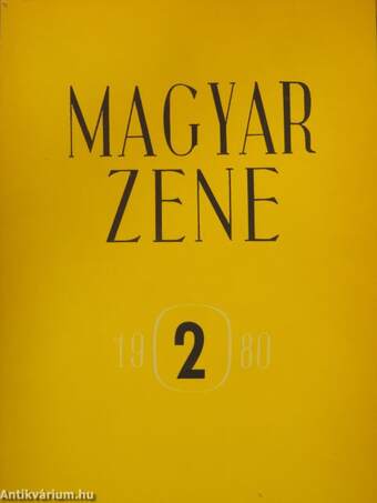 Magyar Zene 1980/2.