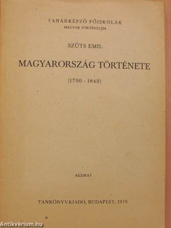 Magyarország története 1790-1849