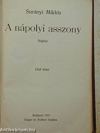 A nápolyi asszony I-II.