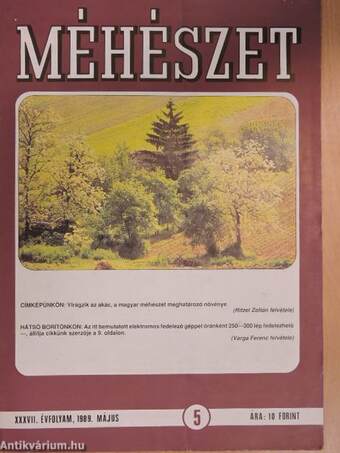 Méhészet 1989., 1990., 1992., 1993., 1996. (vegyes számok) (25 db)