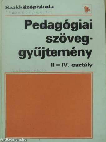 Pedagógiai szöveggyűjtemény