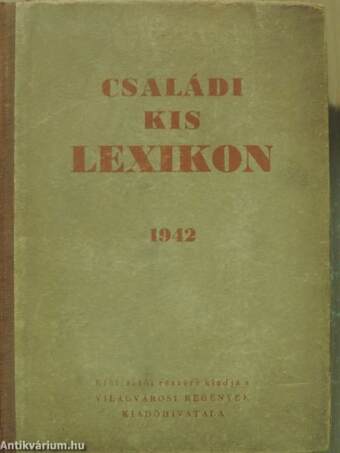 Családi kis lexikon 1942