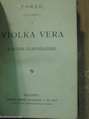 A Violka Vera s egyéb elbeszélések/Kisvárosi történetek/Békaegérharcz/Dorottya, vagyis a dámák diadalma a farsangon