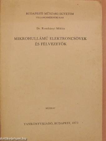 Mikrohullámú elektroncsövek és félvezetők