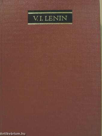 V. I. Lenin összes művei 41.