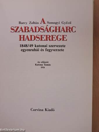 A szabadságharc hadserege