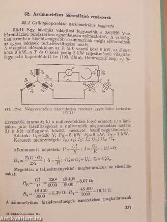 Elektrotechnika III. Példatár